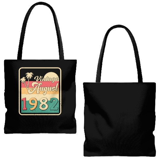 40th Anniversary August 1982 Tote Bags (AOP)