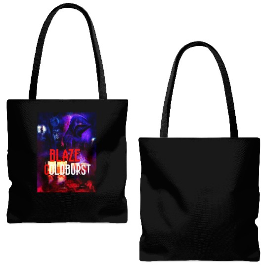 Blaze Goldburst Fantasy Book Thriller Tote Bags (AOP)