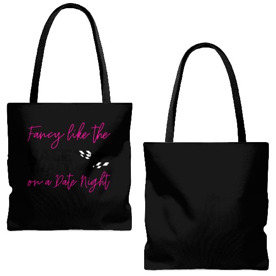 Fancy Like The Race Track On A Date Night 2 Tote Bags (AOP)