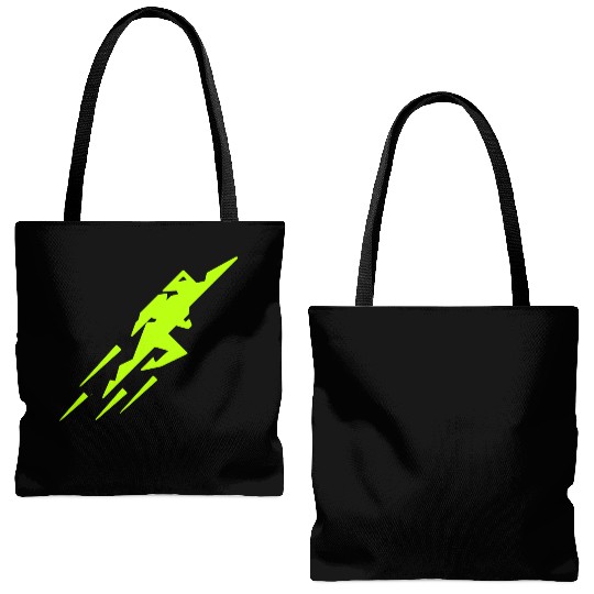 Rocket Man Tote Bags (AOP)