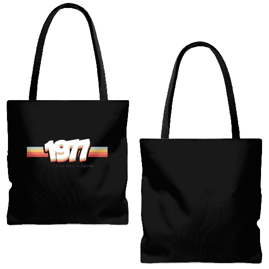 1977 the birth of legends Tote Bags (AOP)