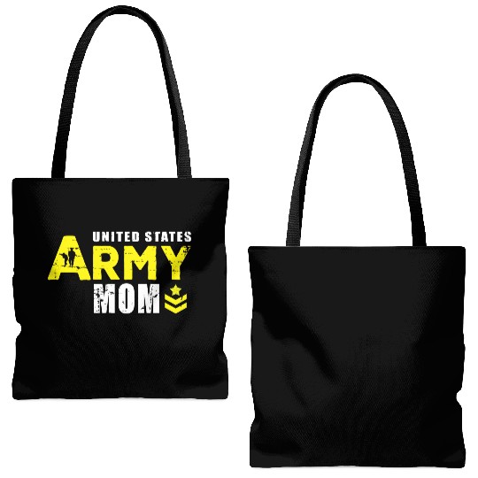 Us Army Ladies, Us Army Mom Tote Bags (AOP)