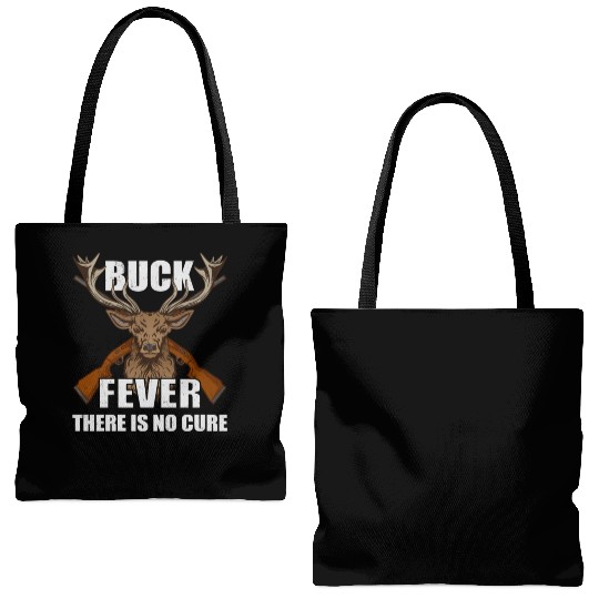 Deer Hunting Deer Hunter Hunting Season Buck Hunt Tote Bags (AOP)