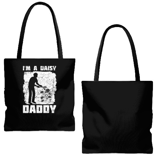 Daisy Garden Gardening Gardener Tote Bags (AOP)