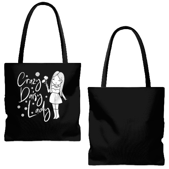 Daisy Garden Gardening Gardener Tote Bags (AOP)