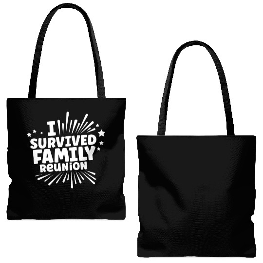 I Survived Family Reunion Gathering Families Tote Bags (AOP)