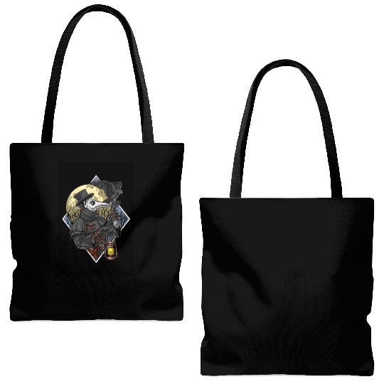 Plague Doctor Tote Bags (AOP)