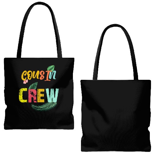 Cousin Crew Family Reunion 2022 summer vacation Tote Bags (AOP)