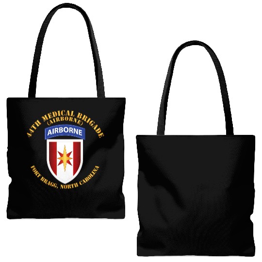 Army 44th Medical Bde Airborne FBNC Tote Bags (AOP)
