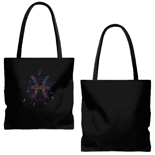Pisces zodiac Astrology Pisces zodiac Astrology gi Tote Bags (AOP)