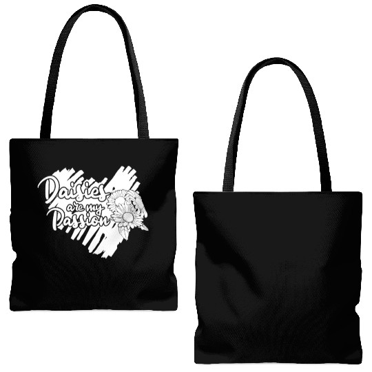 Daisy Garden Gardening Gardener Tote Bags (AOP)
