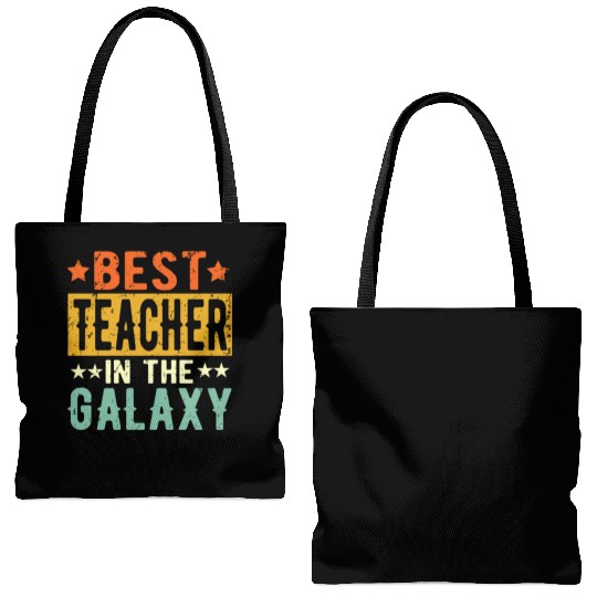 Best Teacher Ever Teacher Gift Tote Bags (AOP)