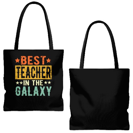 Best Teacher Ever Teacher Gift Tote Bags (AOP)