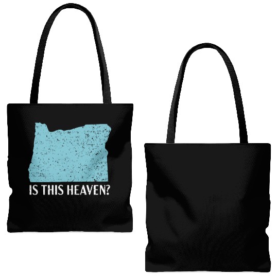 Is This Heaven Oregon USA America Oregonians Tote Bags (AOP)