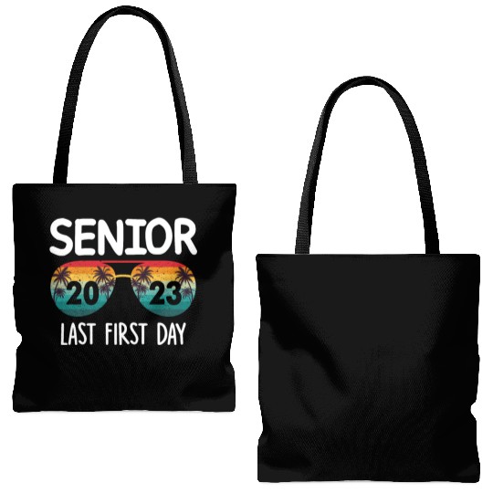 My Last First Day Senior Class Of 2023 Tote Bags (AOP)