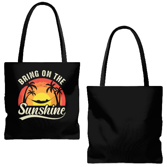 Bring On The Sunshine Tote Bags (AOP)