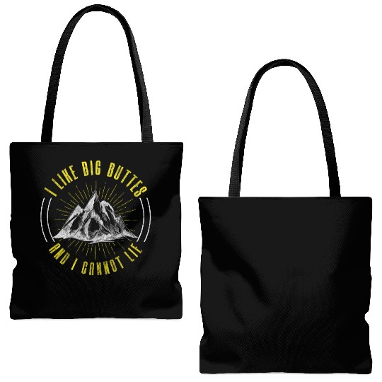 Mountaineering Summit Mountains Tote Bags (AOP)