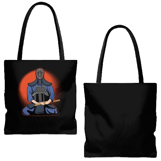 Kendo Master Kenjutsu Bamboo Swords Japanese MMA Tote Bags (AOP)