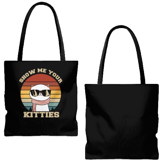 Show me your Kitties Cat Lover Tote Bags (AOP)