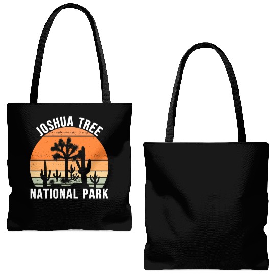 Vintage Joshua Tree National Park Tote Bags (AOP)