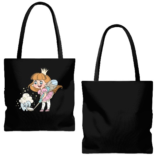Tooth Fairy Tote Bags (AOP)