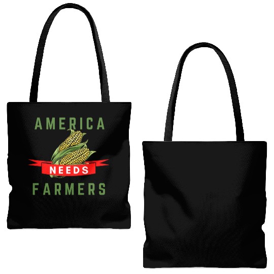 America Needs Farmers Tote Bags (AOP) - Gifts For Farmers