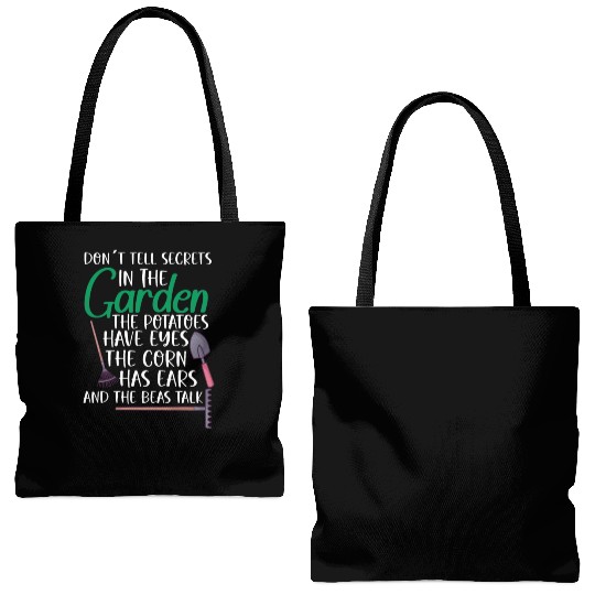 Gardening Plants Gardener Plantation Nature Gift Tote Bags (AOP)