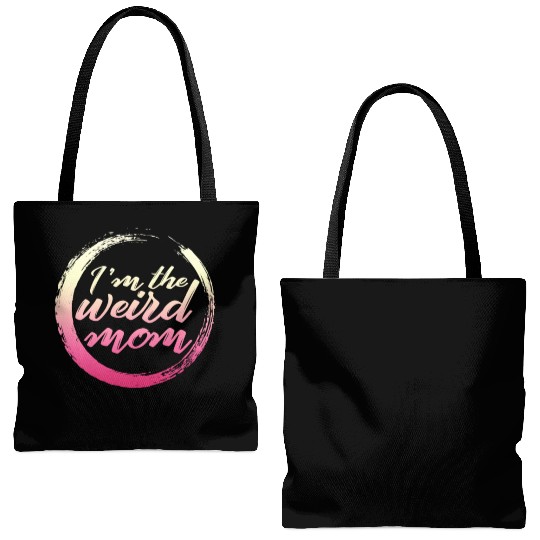 Mom Tote Bags (AOP), I'm The Weird Mom Tote Bags (AOP), Mother's Day