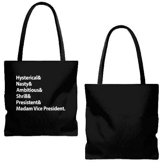MADAM VICE PRESIDENT KAMALA HARRIS Tote Bags (AOP)