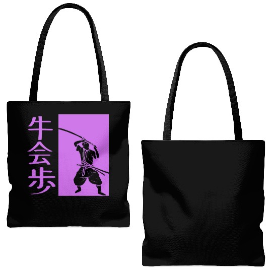 Samurai Warrior Tote Bags (AOP)