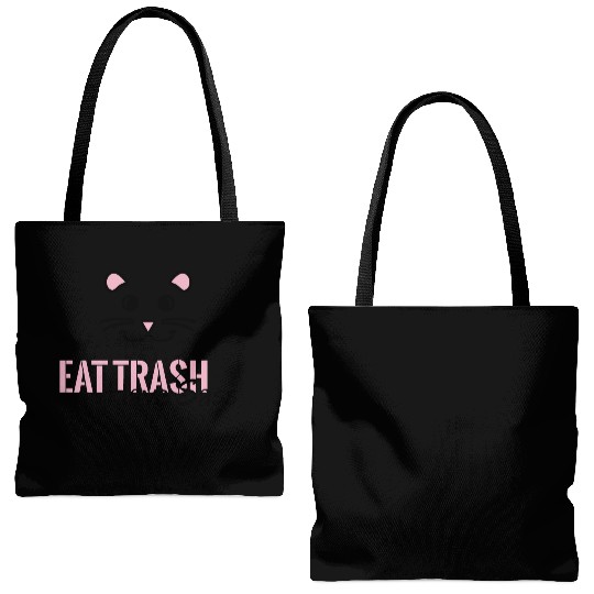 Eat Trash Have Sass Possum Tote Bags (AOP)