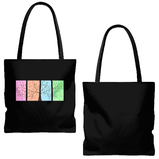 Four Seasons Tote Bags (AOP)