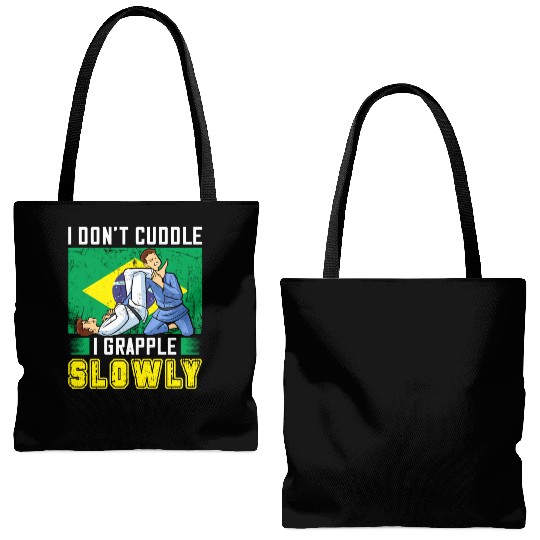 Brazilian Jiu Jitsu Sarcastic Quote MMA BJJ Tote Bags (AOP)