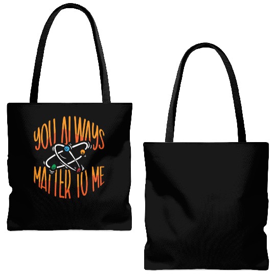Chemistry Science Physics Research Nerd Humor Tote Bags (AOP)
