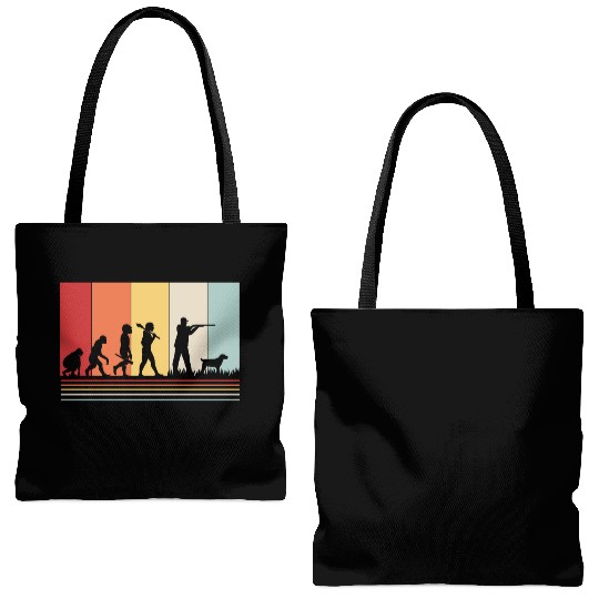 Deer Hunter Evolution Retro Hunting Tote Bags (AOP)