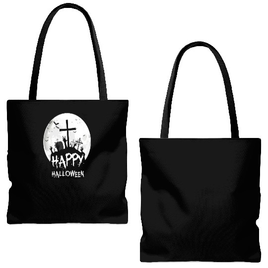 Halloween trick or treat Tote Bags (AOP)