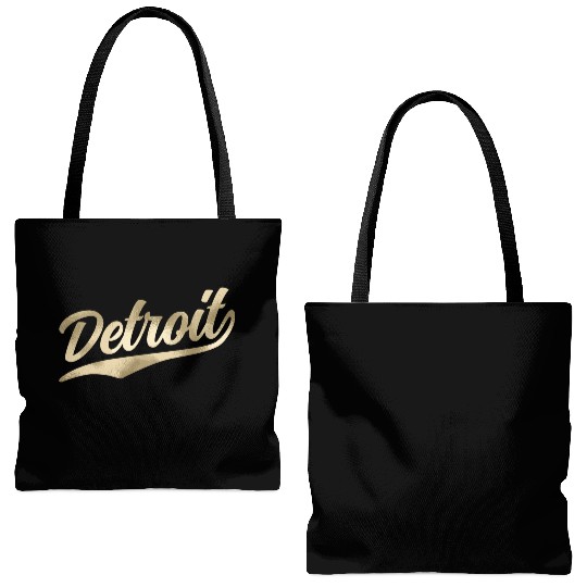 Detroit Michigan Cool Retro 1970S Vintage Tote Bags (AOP)