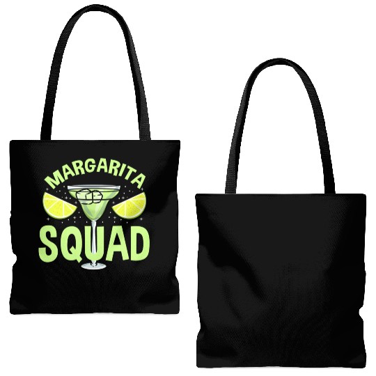 Margarita Squad For Margarita Lover Tote Bags (AOP)