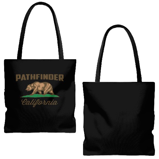 Adventist Pathfinder California Tote Bags (AOP)