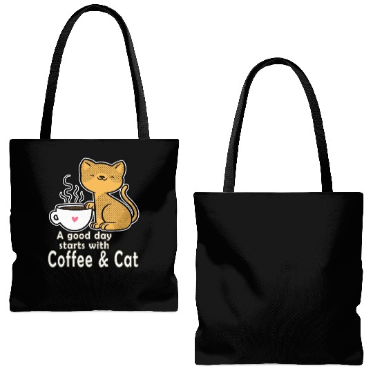 Funny Orange Cat Coffee Mug Cat Lover Coffee And Tote Bags (AOP)