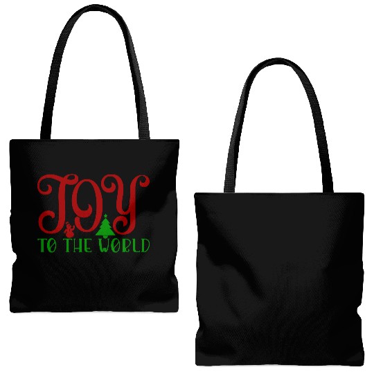 Joy to the world Tote Bags (AOP)