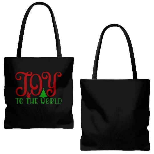 Joy to the world Tote Bags (AOP)
