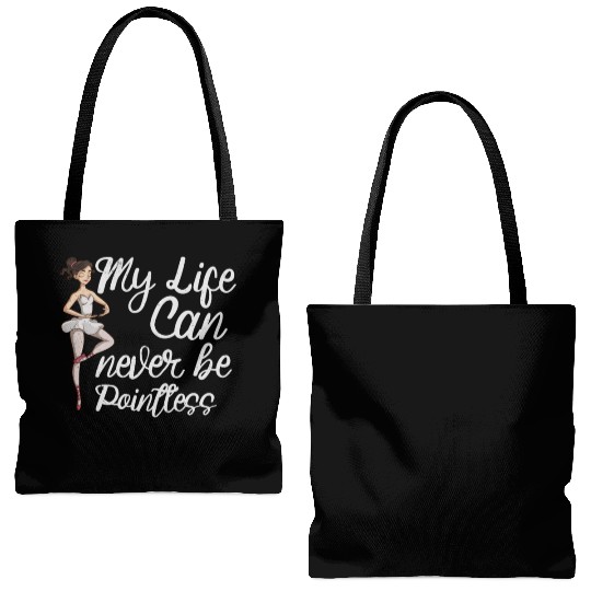 Ballet Ballerina Dance Dancer Dancing Ballet Gift Tote Bags (AOP)