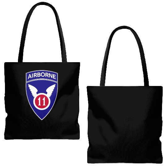 11th Airborne Division DUI wo Txt X 300 Tote Bags (AOP)