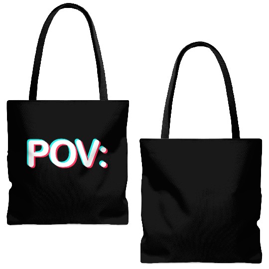 POV: You wear TikTok Meme Prints Tote Bags (AOP)
