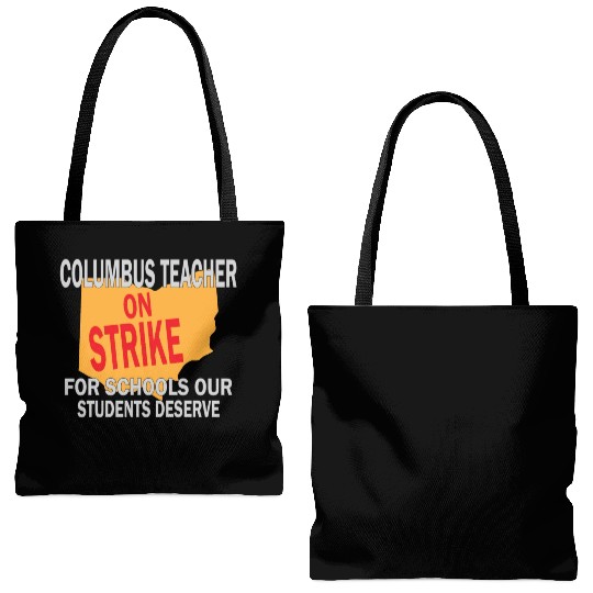 Columbus Ohio Schools Teacher Strike Tote Bags (AOP)