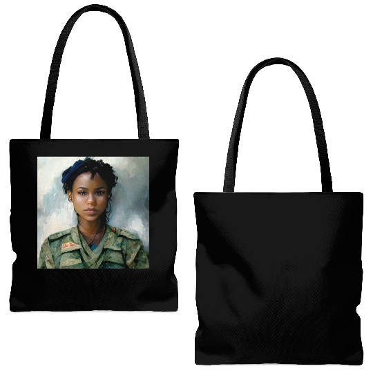 Beautiful US army combat medic painting Tote Bags (AOP)