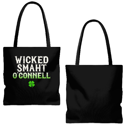 Wicked Smaht O'Connell Clan Boston Irish Slang Tote Bags (AOP)