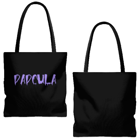 Dadcula Halloween Costume Tote Bags (AOP)
