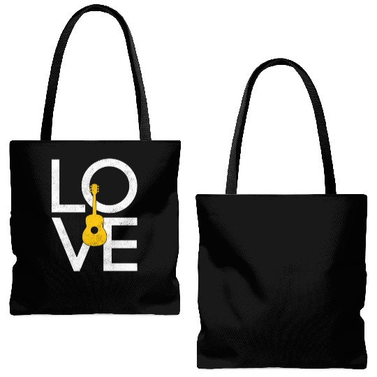 guitar Tote Bags (AOP)